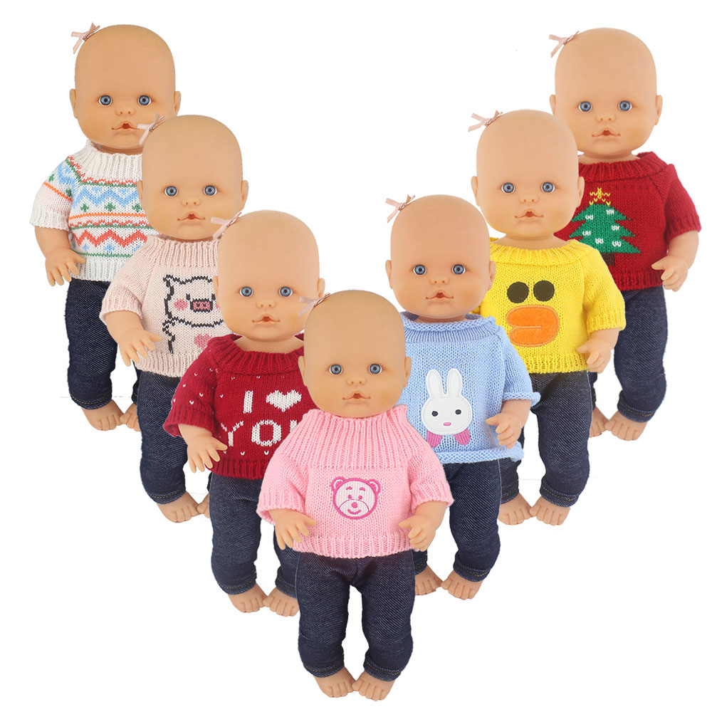 Baby Clothing Dividers - Moda boneca camisola apto para 35cm
