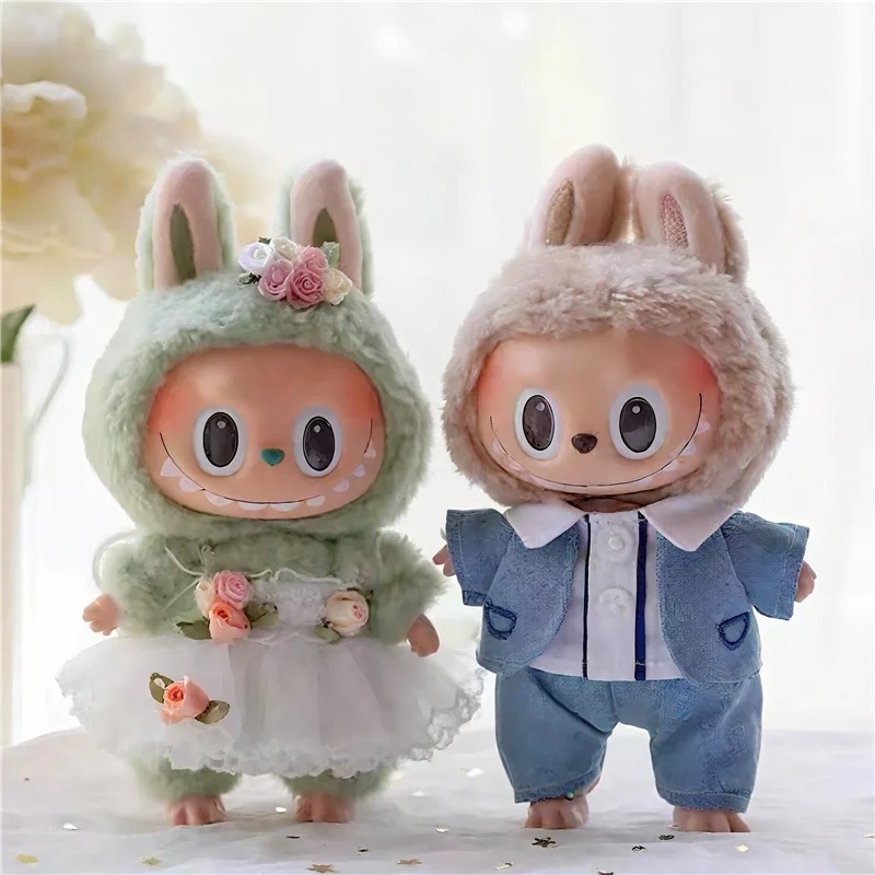 15 17cm para boneca labubu ama - Baby Clothing Usa avaliação e preço