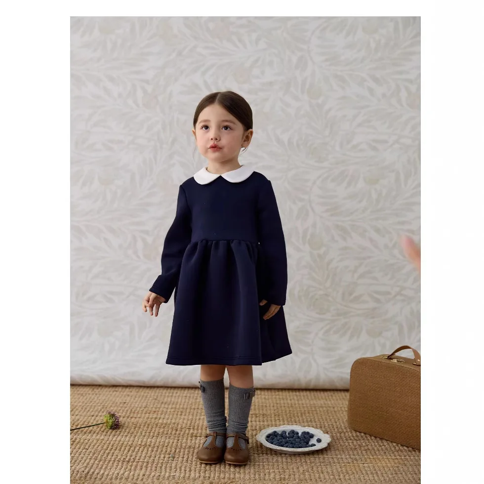 Bebê meninas vestido moda mang - Baby Clothing High End avaliação e preço