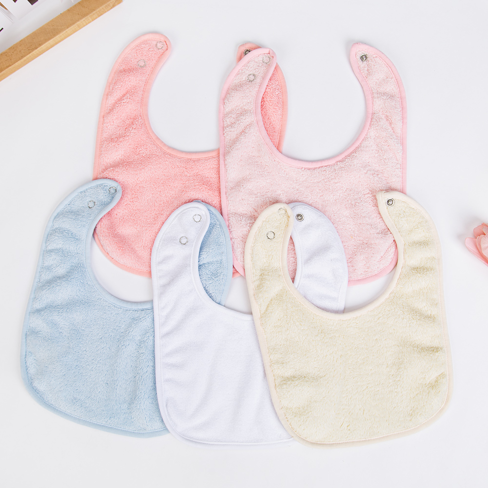 Toalha felpuda sólida, babador - Baby Clothing Dividers avaliação e preço