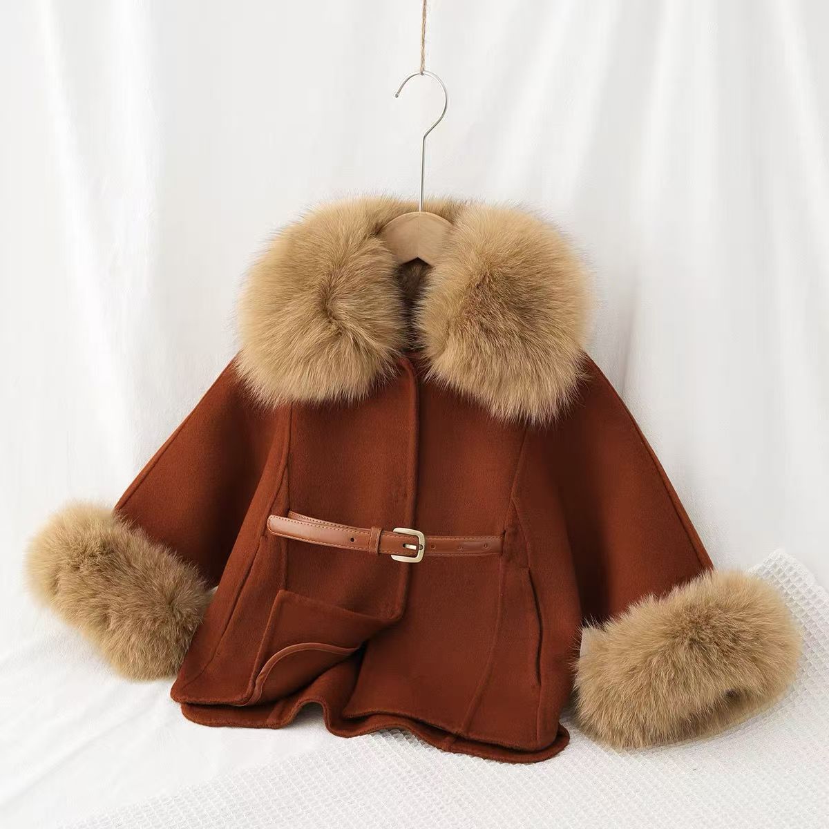 Casaco de lã dupla face para m - Baby Clothing High End avaliação e preço